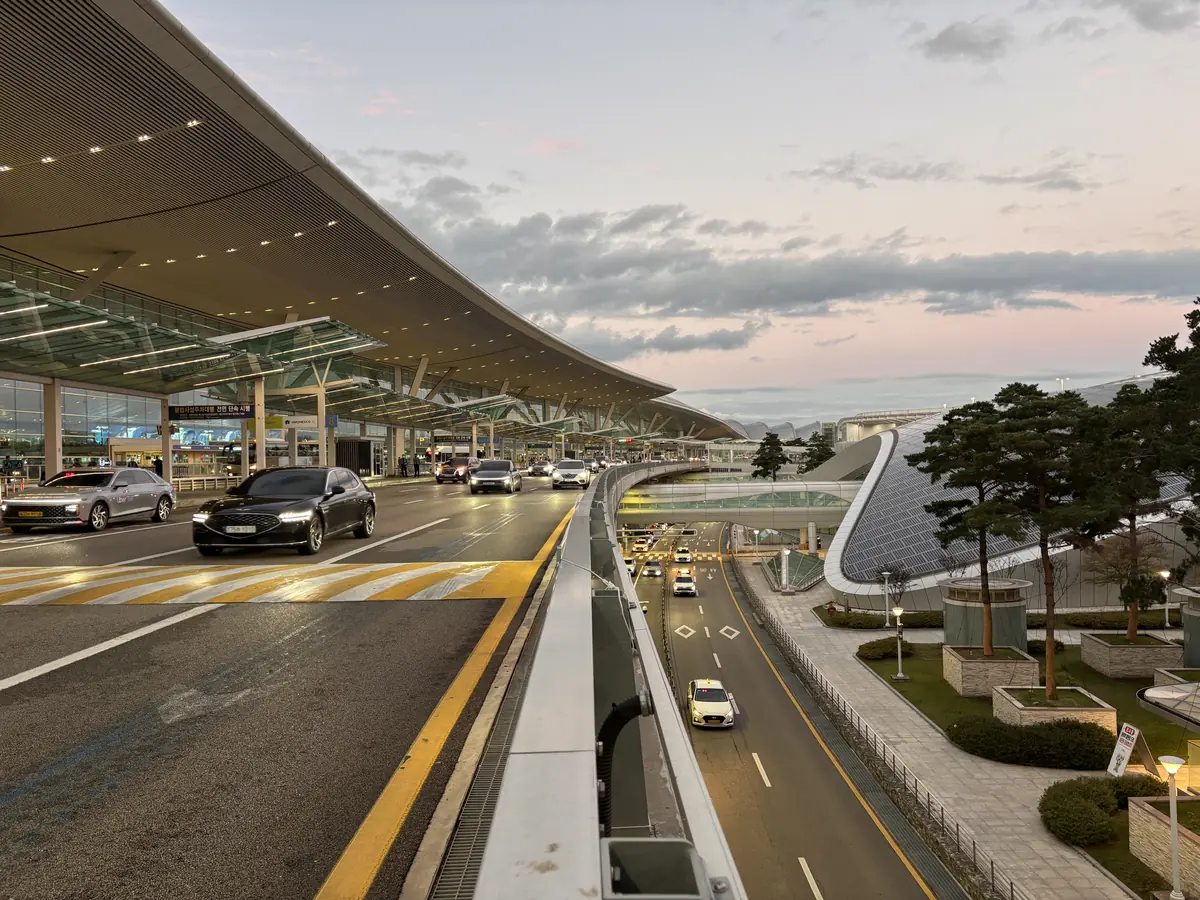 Incheon International Airport Terminal 2 exterior.