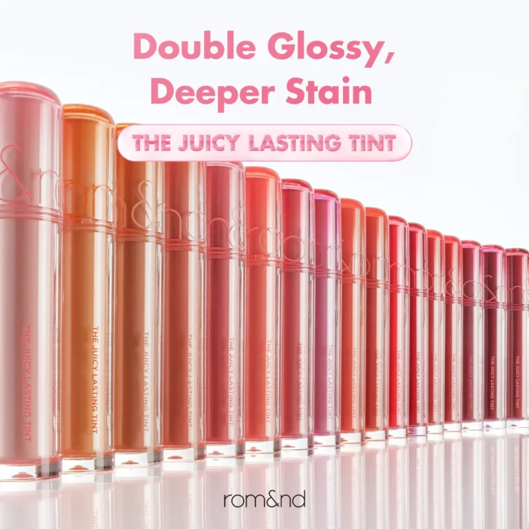 rom&nd Juicy Lasting Tint: Old vs New vs ZERO